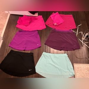 6 Nike Golf Skirts size Large